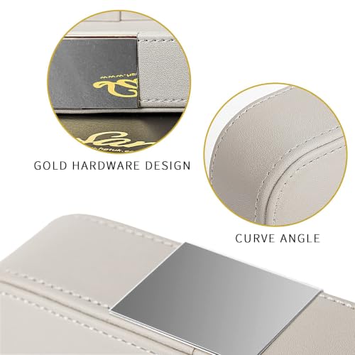 Leather Tray Desktop Storage