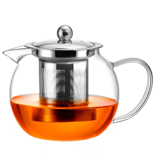 Glass Teapot with Infuser (22 Fl Oz)