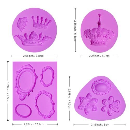 Crown Silicone Molds