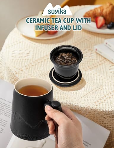 Tea Cup with Infuser and Lid (15.2 Count)