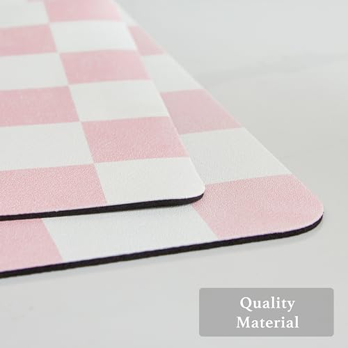Checkered Dish Drying Mat for Kitchen Counter