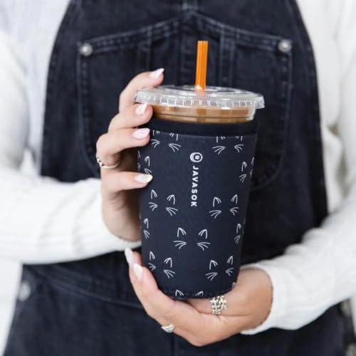 JavaSok Iced Coffee & Cold Soda Insulated Neoprene Cup Sleeve
