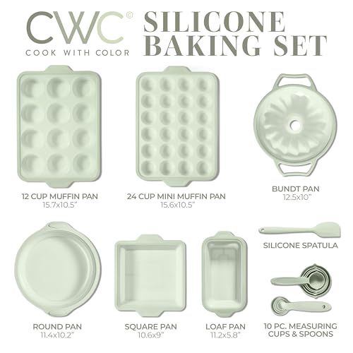 17 Pc. Silicone Baking Pan Set (17 Count)