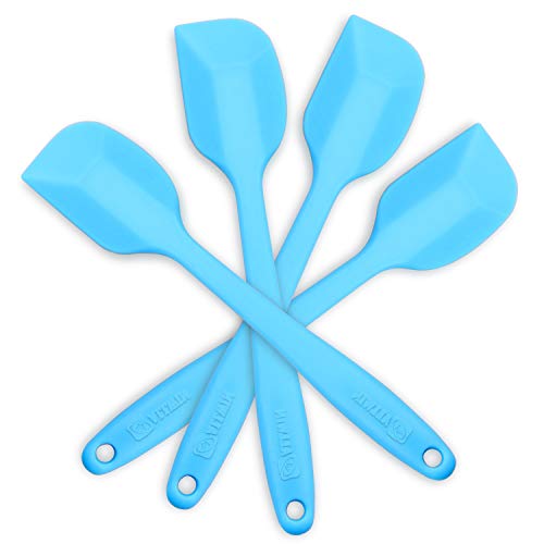 4 Piece Silicone Spatula Set with Stainless Steel Core (4 Count)