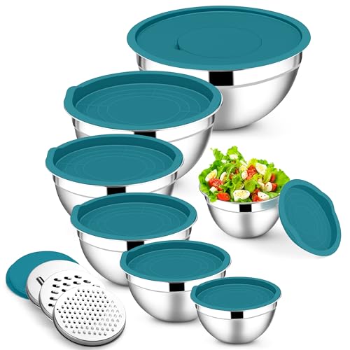 Stainless Steel Mixing Bowls (7 Count)