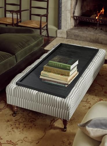 Extra Large Long Rectangle Ottoman Table Tray 40"x20"