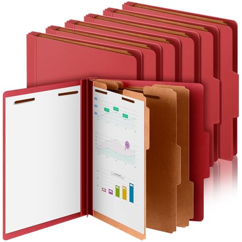 12 Pcs Classification Folder Letter Size