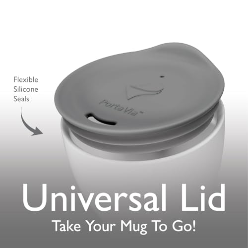 Reusable Silicone Lid for Coffee Cups and Mugs