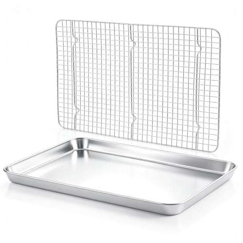 Large Baking Sheet with Wire Rack (2 Count)
