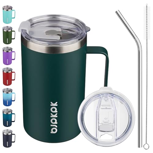 25oz Insulated Coffee Mug with Handle