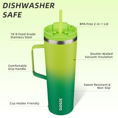30oz Insulated Tumbler with Handle