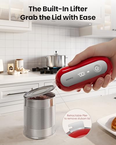 Retro Rechargeable Electric Can Opener