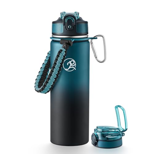 24oz Insulated Stainless Steel Travel Water Bottle