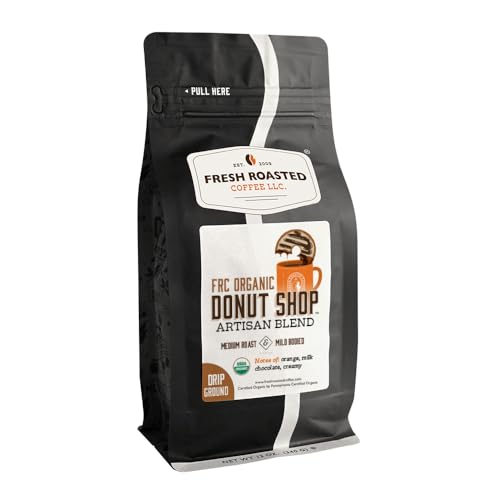 Organic Donut Shop Drip Ground Coffee (12 Ounce)