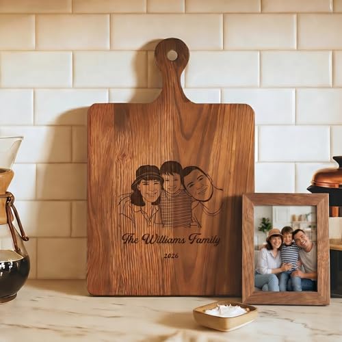 Personalized Portrait Cutting Board