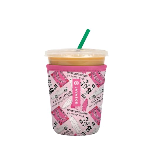 JavaSok Iced Coffee & Cold Soda Insulated Neoprene Cup Sleeve