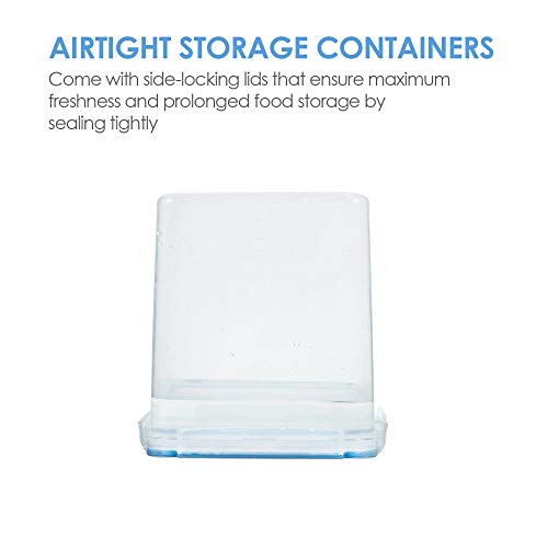 2.5L 84.5oz Food Storage Containers (4 Count)
