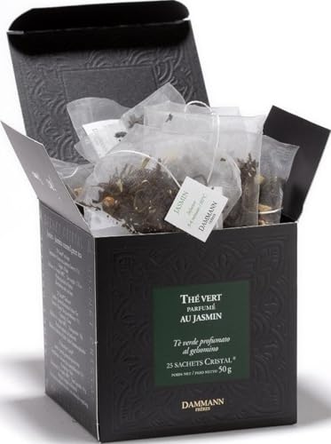 Sachets Vert Au Jasmin Tea Bags (25 Count)