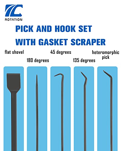 9pc Precision Hook and Pick Set with Scraper (9 Count)