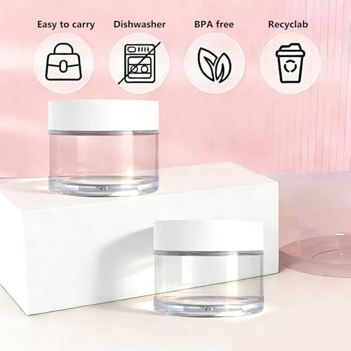 4 Pack 1 oz Travel Size Containers Leak (4 Count)