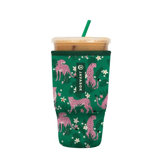 JavaSok Iced Coffee & Cold Soda Insulated Neoprene Cup Sleeve