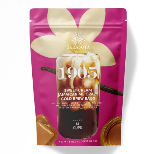 Sarasota Coffee 1905 Cold Brew Coffee Bags (8 Ounce)