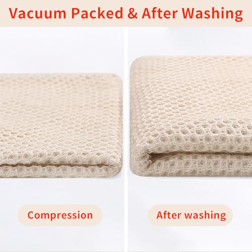 100% Cotton Waffle Weave Kitchen Dish Cloths 24 (24 Count)