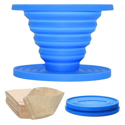 Collapsible Pour Over Coffee Dripper Set (2 Count)