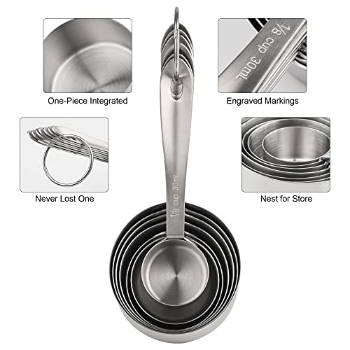 Measuring Cups and Spoons Set (18 Count)