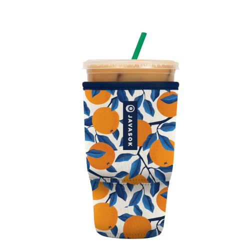JavaSok Iced Coffee & Cold Soda Insulated Neoprene Cup Sleeve