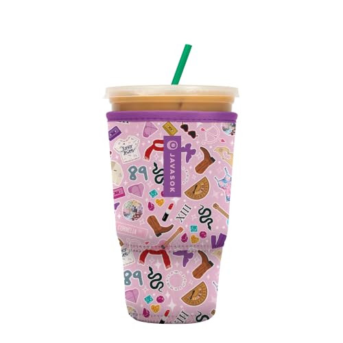 JavaSok Iced Coffee & Cold Soda Insulated Neoprene Cup Sleeve