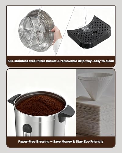 30 Cup Commercial Coffee Urn (30 Count)