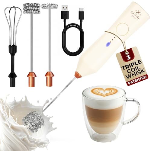 Rechargeable Milk Frother Handheld