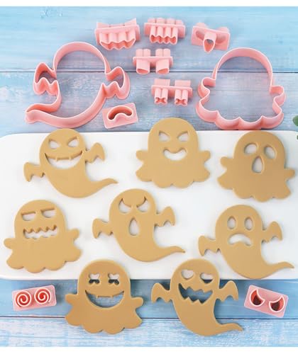 10Pcs Halloween Cookie Cutters (10 Count)
