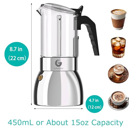 9 Cup Moka Pot