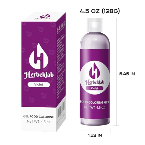 Violet Gel Food Coloring (4.5 Fl Oz)