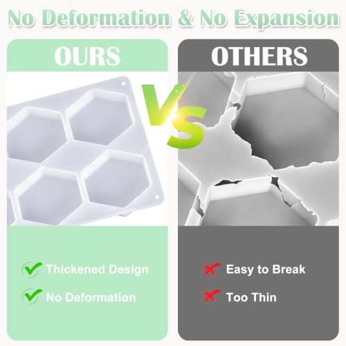 Deep Coaster Resin Molds Silicone