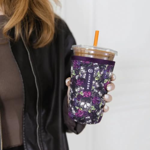 JavaSok Iced Coffee & Cold Soda Insulated Neoprene Cup Sleeve