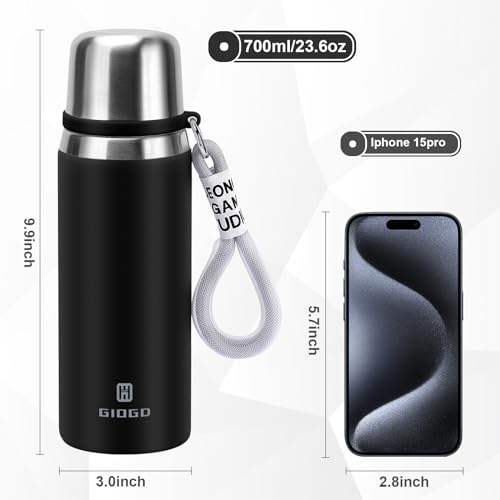 Stainless Steel thermo Bottles with cup 700ml