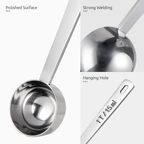 Coffee Scoop 1&2 Tablespoon (2 Count)