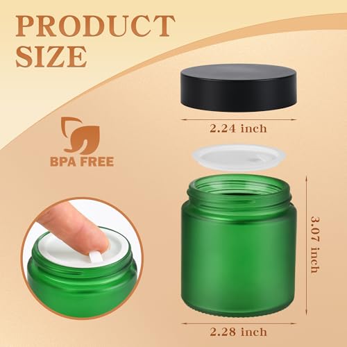Glass Jars with Lids (24 Count)