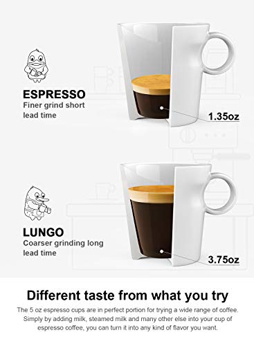 5 oz Espresso Mugs (4 Count)