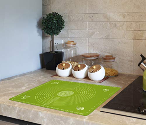 Silicone Baking Mat for Pastry Rolling Dough with Measurements