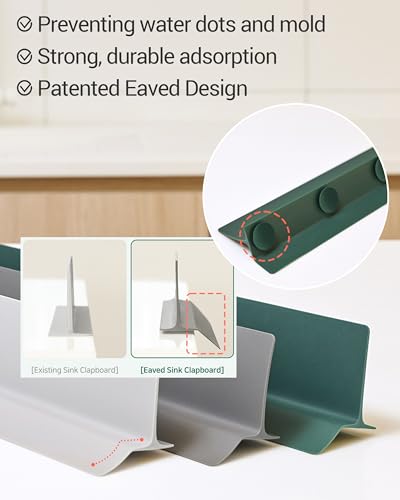Kitchen Sink Splash Guard 23 in