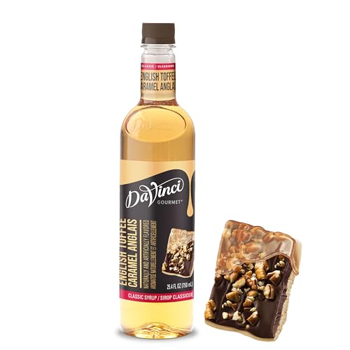 Classic English Toffee Syrup (25.4 Fl Oz)