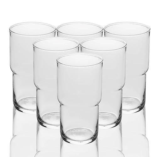 Stackable Iced Coffee Glasses (6 Count)