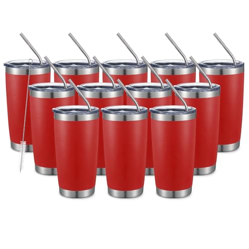 20oz Double Wall Vacuum Insulated Travel Mug (12 Count)