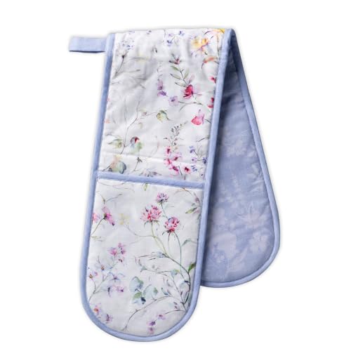 Double Oven Mitts 100% Cotton Double Oven Glove