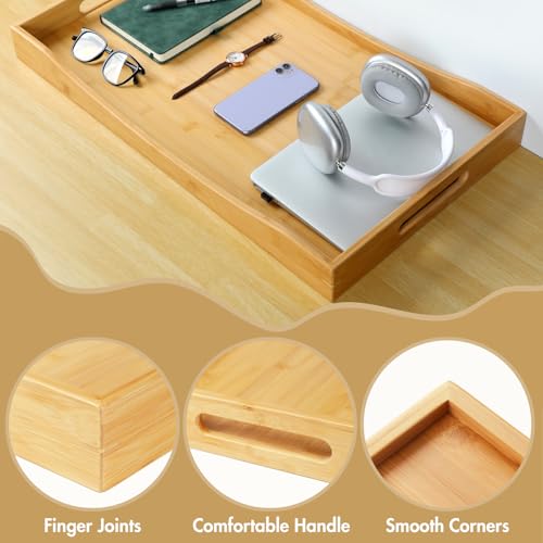 Bamboo Extra Large Ottoman Tray