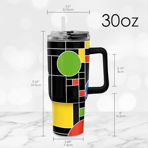 18 8 Stainless Steel Insulated Water Tumbler with Straw